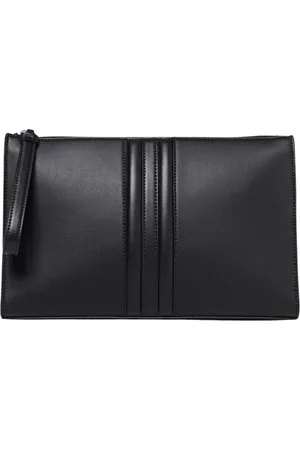 Bally Torebki, Mężczyzna, Czarny, ONE SIZE, Czarna Skórzana Teczka Minimalistyczny Design
