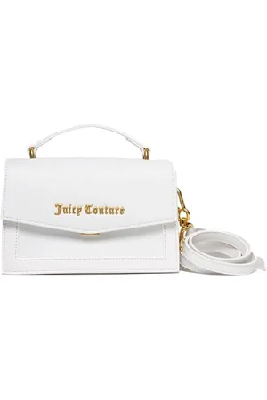 Juicy Couture Torebki, Kobieta, Biały, ONE SIZE, Lily Crossbody z Klapą PU Biały