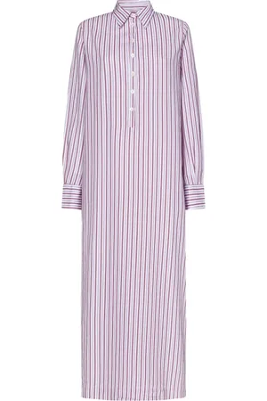 MASSIMO ALBA Sukienki, Kobieta, Wielobarwność, M, Wielobarwna Sukienka Maxi Kaftan