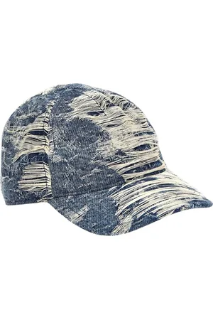 Diesel Akcesoria, Mężczyzna, Niebieski, ONE SIZE, Denim, Denim Baseball Cap