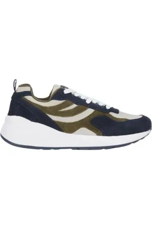 K-Way Buty, Mężczyzna, Wielobarwność, 42 EU, Buty Treningowe 3.0 Beżowo Szare Niebieskie