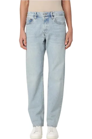 Frame Jeansy, Mężczyzna, Niebieski, W30, Denim, Jasne Jeansy o prostym krojuy