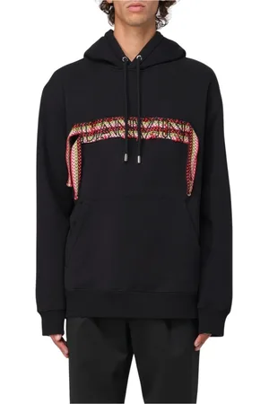 Lanvin Bluzy, Mężczyzna, Czarny, L, Czarny Sweter dla Mężczyzn
