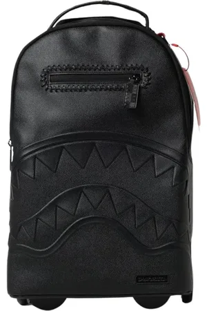 Sprayground Torebki, Mężczyzna, Czarny, ONE SIZE, Plecak z Rekinim Ustykiem