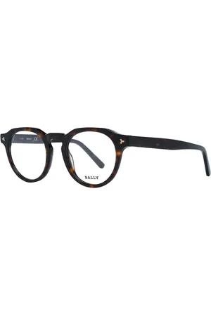 Bally Akcesoria, Mężczyzna, brązowy, ONE SIZE, Brązowe Okulary Optyczne Mężczyźni Styl Okrągły