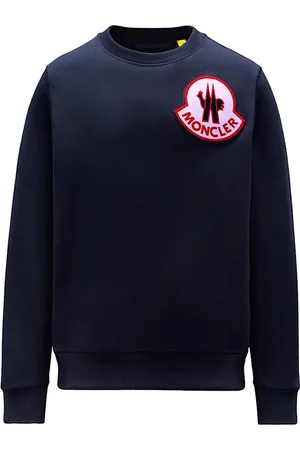 Moncler Bluzy, Mężczyzna, Niebieski, M, Stylowy Sweter dla Mężczyzn i Kobiet