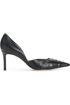 Giorgio Armani Buty, Kobieta, Czarny, 39 EU, Czarne Skórzane Pompki Elegancki Styl