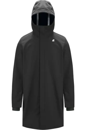 K-Way Bluzy, Mężczyzna, Czarny, S, Nylon, Thomas Bonded Hoodie