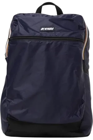 K-Way Torebki, Mężczyzna, Niebieski, ONE SIZE, Nylon, Niebieski plecak wodoodporny