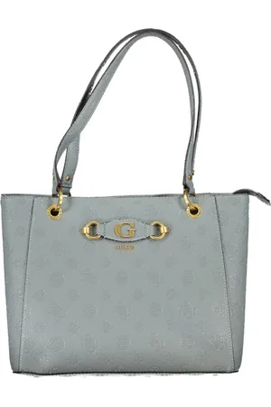 Guess Torebki, Kobieta, Niebieski, ONE SIZE, Niebieska Torba Damska Izzy Peony