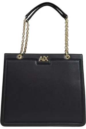 Armani Exchange Torebki, Kobieta, Czarny, ONE SIZE, Elegancka torebka damska z poliestru