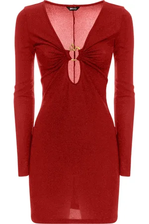 Roberto Cavalli Sukienki, Kobieta, Czerwony, S, Sukienki