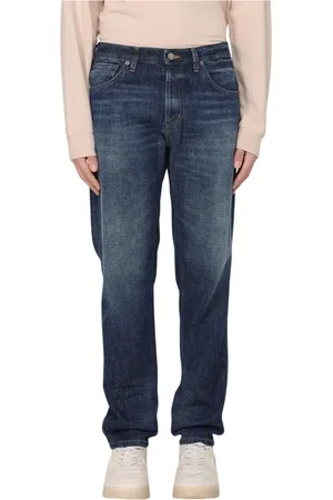 Dondup Jeansy, Mężczyzna, Niebieski, W31, Denim, Klasyczne Jeansyy Straight Leg