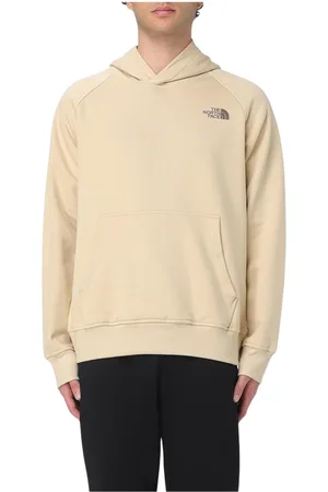 The North Face Bluzy, Mężczyzna, Beżowy, L, Beżowy Hoodie Oluźniony Sweter