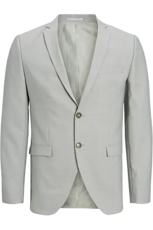 JACK & JONES Kurtki, Mężczyzna, Zielony, L, Slim Fit Blazer Celadon Model