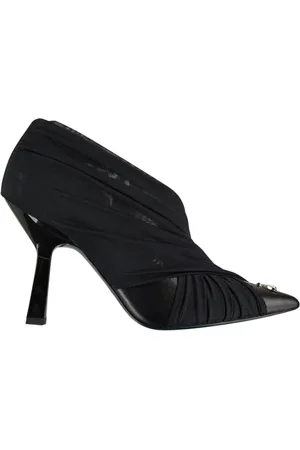 Patrizia Pepe Buty, Kobieta, Czarny, 36 EU, Tiul, Czarne eleganckie szpilki z tiulem