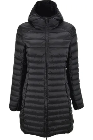 Ciesse Kurtki, Kobieta, Czarny, S, Nylon, Pikowana Kurtka z Kapturem Annamarie 2.0