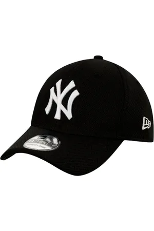 New Era Akcesoria, Mężczyzna, Czarny, ONE SIZE, Czarna Yankees Diamond Era Czapka