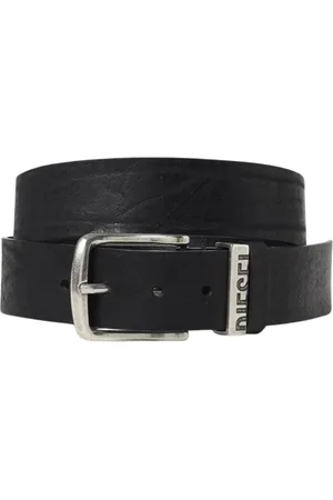 Diesel Akcesoria, Mężczyzna, Czarny, 95 CM, Stylowy skórzany pasek