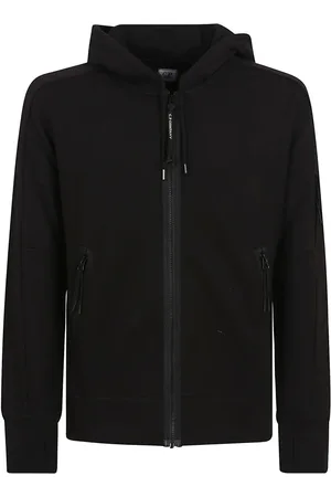 C.P. Company Bluzy, Mężczyzna, Czarny, S, Czarny Sweter Wielofunkcyjny Styl Casual