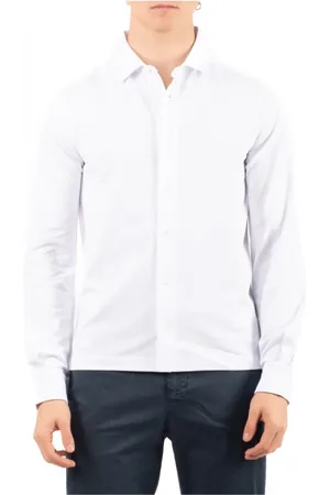 K-Way Koszule, Mężczyzna, Biały, XL, Stylowa Kurtka Blouson