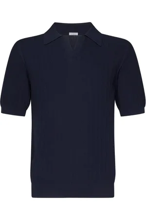 Malo Swetry, Mężczyzna, Niebieski, 2XL, Bawełna, Niebieski Sweter Herringbone Stitch