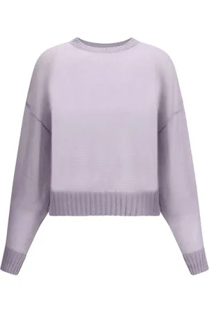 Brunello Cucinelli Swetry, Kobieta, Fioletowy, L, Sweter z wełny mohair