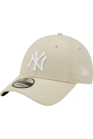 New Era Akcesoria, Mężczyzna, Beżowy, ONE SIZE, Czapka New York Yankees