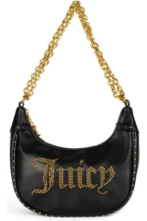Juicy Couture Torebki, Kobieta, Czarny, ONE SIZE, Kimberly Small Hobo PU Czarny