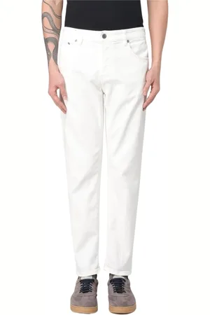 PT Torino Jeansy, Mężczyzna, Biały, W32, Białe Jeansyy Casual Stylowe Wygodne