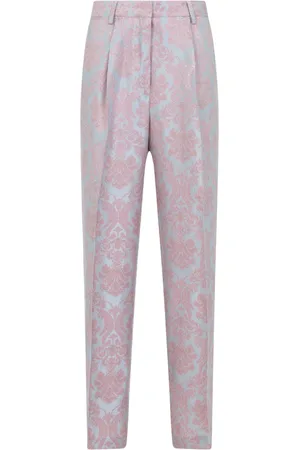 DRIES VAN NOTEN Spodnie, Kobieta, Wielobarwność, XS, Stylowe Spodnie Portias dla Kobiet