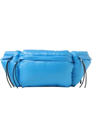 Jil Sander Torebki, Mężczyzna, Niebieski, ONE SIZE, Nylon, Niebieska Torba na Ramię dla Mężczyzn