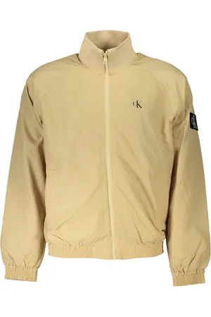 Calvin Klein Kurtki, Mężczyzna, Beżowy, S, Odzież