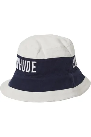 Rhude Akcesoria, Mężczyzna, Niebieski, ONE SIZE, Niebieski Streetwear Bucket Hat