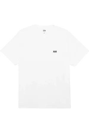 Obey Koszulki, Mężczyzna, Biały, XL, Eyes 3 TEE Biała koszulka