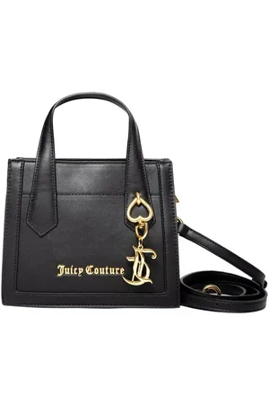 Juicy Couture Torebki, Kobieta, Czarny, ONE SIZE, Lily Mała Podwójna Rączka PU Czarny