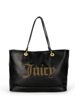 Juicy Couture Torebki, Kobieta, Czarny, ONE SIZE, Kimberly Duża Torba Zakupowa PU Czarna