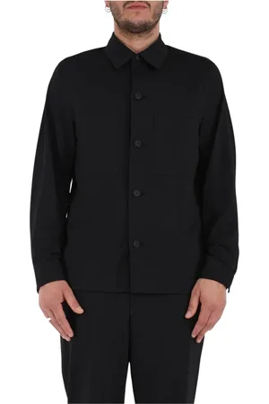 HUGO BOSS Koszule, Mężczyzna, Czarny, 2XL, Slim Fit Koszula Seersucker z Przodem na Guziki
