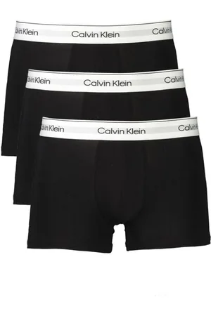 Calvin Klein Bielizna, Mężczyzna, Czarny, 2XL, Czarne Bawełniane Męskie Bokserki