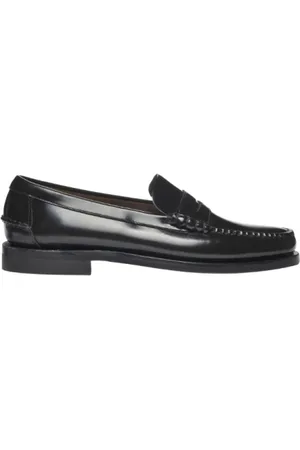 SEBAGO Buty, Mężczyzna, brązowy, 43 EU, Klasyczny Dan Skórzany Mokasyn Ciemnoszary