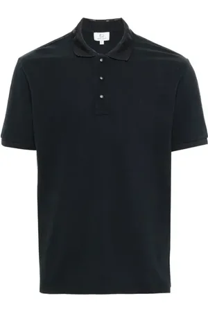 Woolrich Koszulki, Mężczyzna, Niebieski, M, Polo z wytłoczonym logo