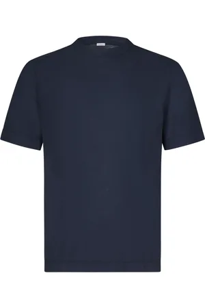 Malo Koszulki, Mężczyzna, Niebieski, XL, Niebieski T-shirt Crewneck Styl Casualowy