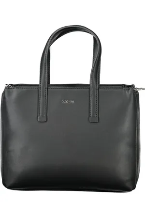Calvin Klein Torebki, Kobieta, Czarny, ONE SIZE, Czarna torebka damska z regulowanym paskiem