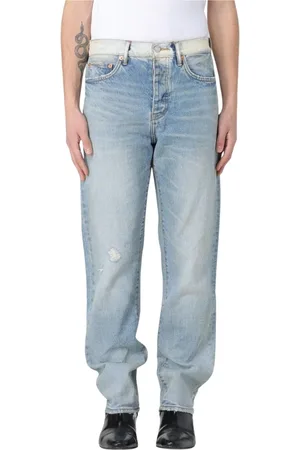 Purple Brand Jeansy, Mężczyzna, Niebieski, W32, Indigo Luźne Jeansyy dla Mężczyzn