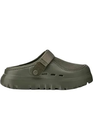 UGG Buty, Mężczyzna, Zielony, 41 EU, Zielone Płaskie Slip-Ony