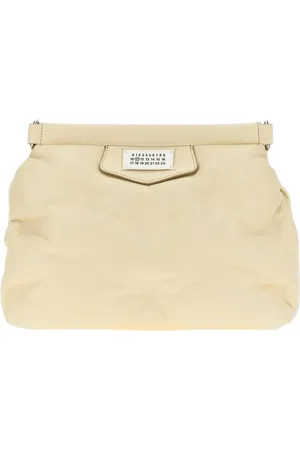 Maison Margiela Pre-owned, Mężczyzna, Beżowy, ONE SIZE, Luksusowa Wyściełana Kopertówka