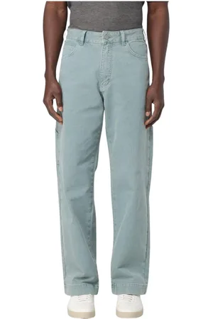 Emporio Armani Jeansy, Mężczyzna, Niebieski, W30, Niebieskie Przetarte Jeansyy Stylowy Nowoczesny Wygląd