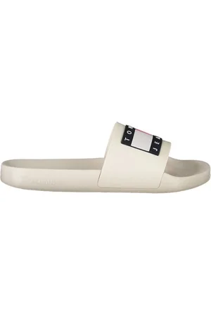 Tommy Hilfiger Buty, Kobieta, Biały, 36 EU, Len, Biae damskie sanday z polietylenu