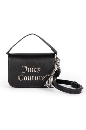 Juicy Couture Torebki, Kobieta, Czarny, ONE SIZE, Mała Klapkowa Torba PU Czarna