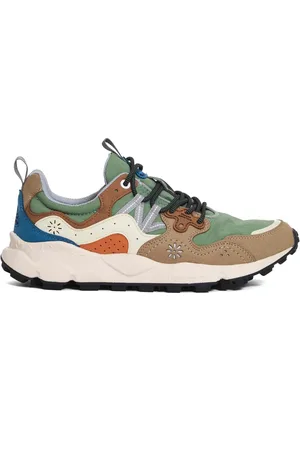 Flower Mountain Buty, Kobieta, Wielobarwność, 40 EU, Zamsz, Beżowe Sneakersy Ss 25